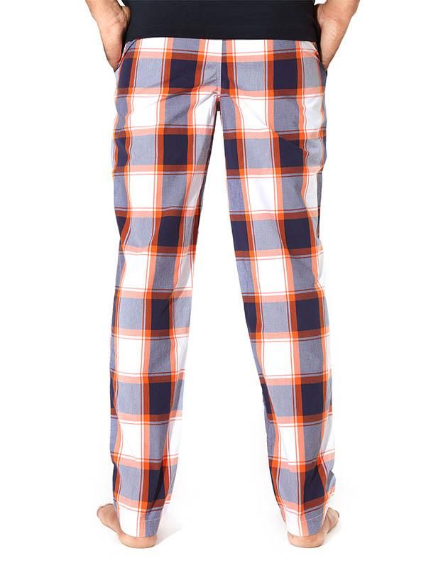 z3 Super Soft Jimmies Orange Check Pyjamas