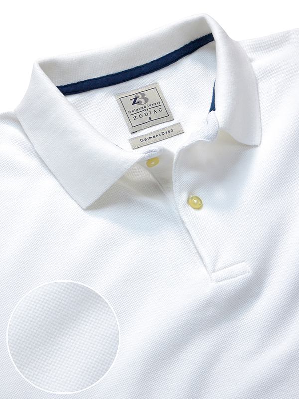 z3 White Polo T-Shirt