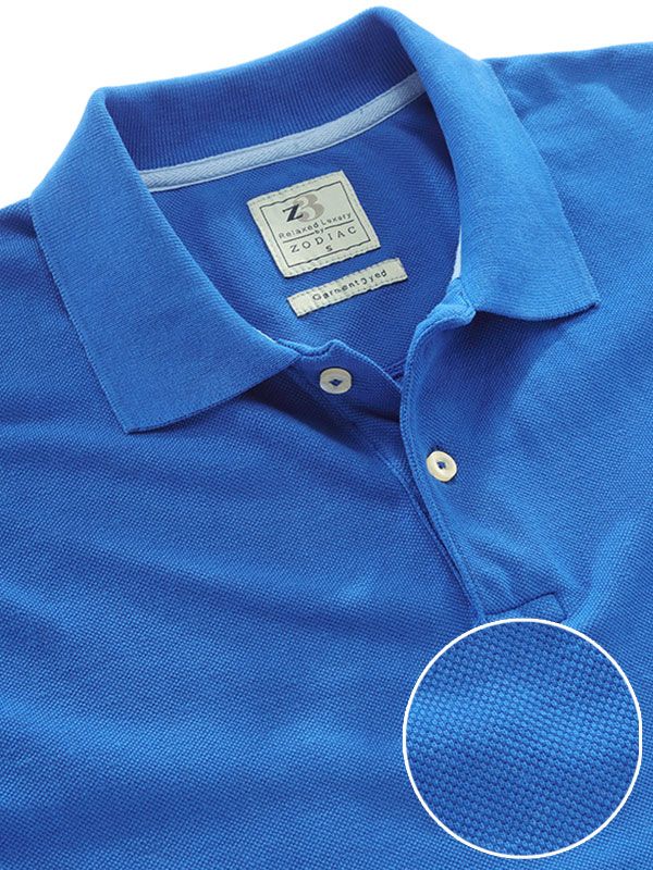 Tailored Cobalt Polo T-shirt