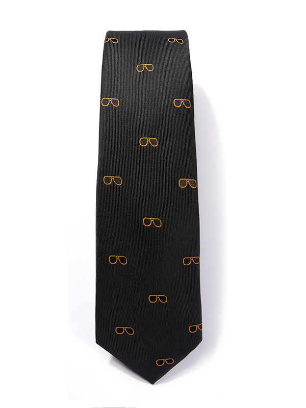 ZT – 247 Fancy Black Polyester Tie
