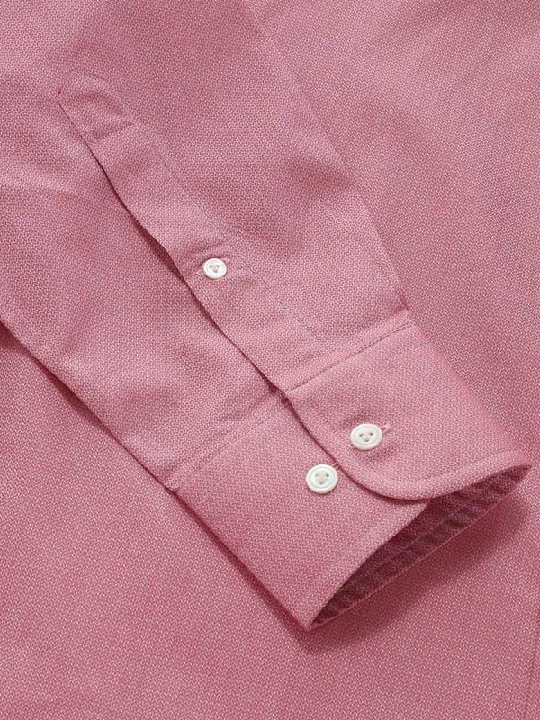 Roreto Rose Solid Full sleeve single cuff Classic Fit Semi Formal Cotton Shirt