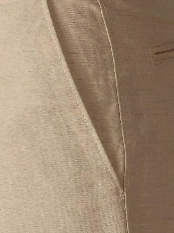 Portofino Stone Classic Fit Blended Trousers