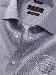 bassano blue print cotton shirts