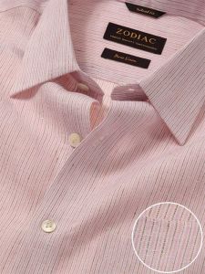 stripe pink linen shirts