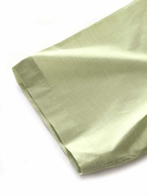 Venete  Mint Solid Half sleeve Classic Fit Semi Formal Cotton Shirt