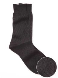 moderna checks black socks