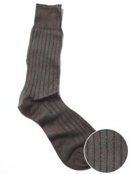 moderna rib dark grey socks