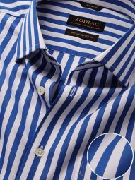 barboni stripe blue cotton shirts