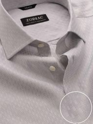zodiac marchetti grey stru cotton shirts