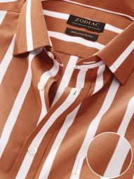 vivace stripe rust ctn shirts