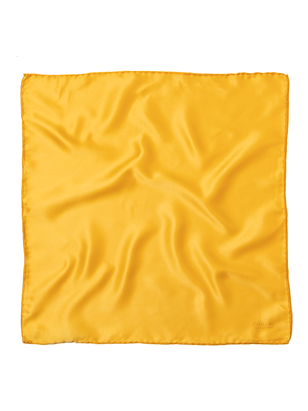 Polyester Solid Medium Gold Pochette