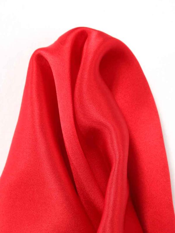 Silk Pochette Red