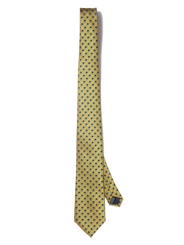 Kingscrest Minimal Dark Gold Polyester Tie