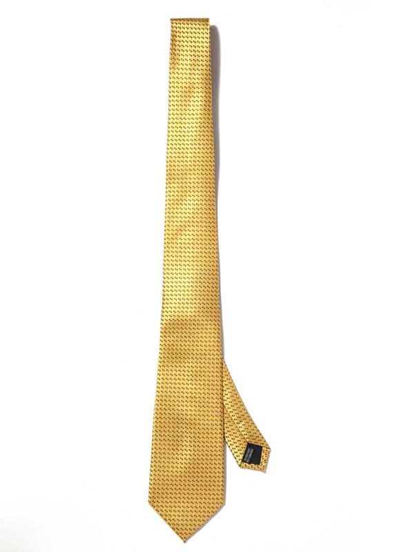 Kingscrest Minimal Medium Gold Polyester Tie