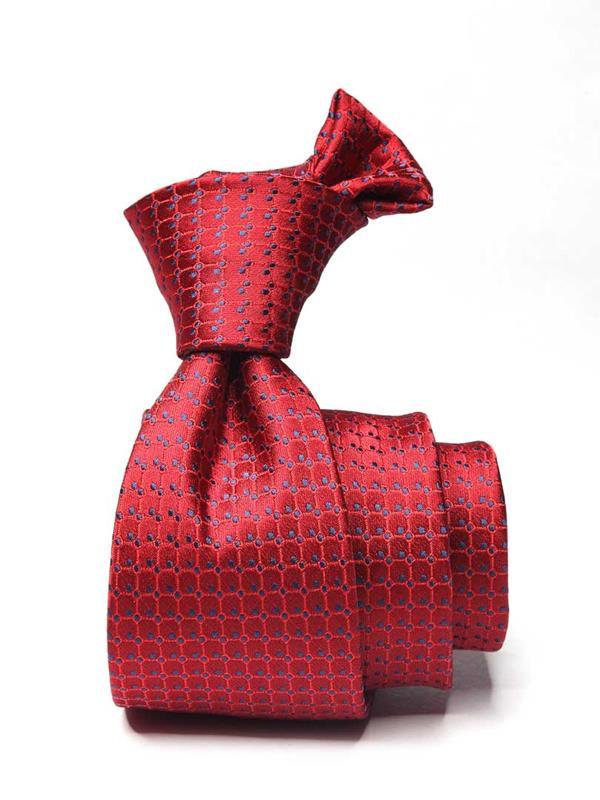 Kingscrest Minimal Medium Maroon Polyester Tie