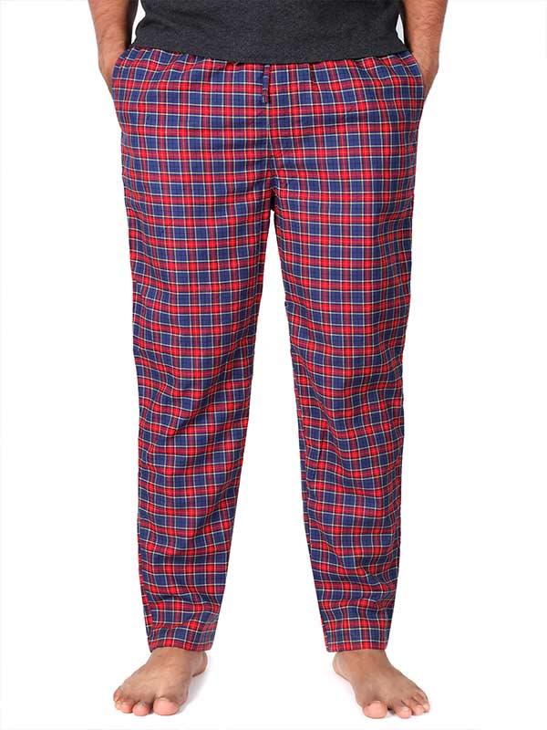 z3 Super Soft Jimmies Navy Check Pyjamas