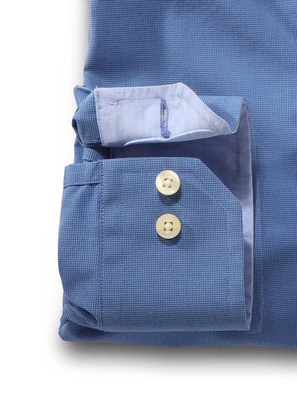 Pilsner Blue Check    Cotton Shirt