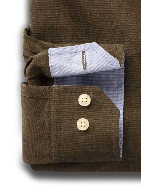Daniel Green Solid Full sleeve single cuff   Cotton Shirt