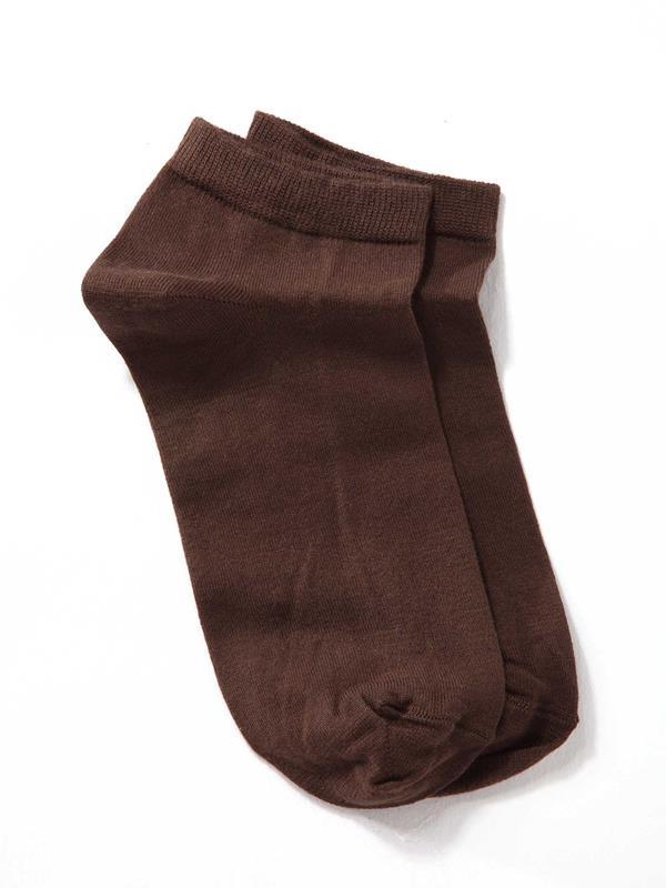 Z3 Peds Brown Solids Cotton Socks
