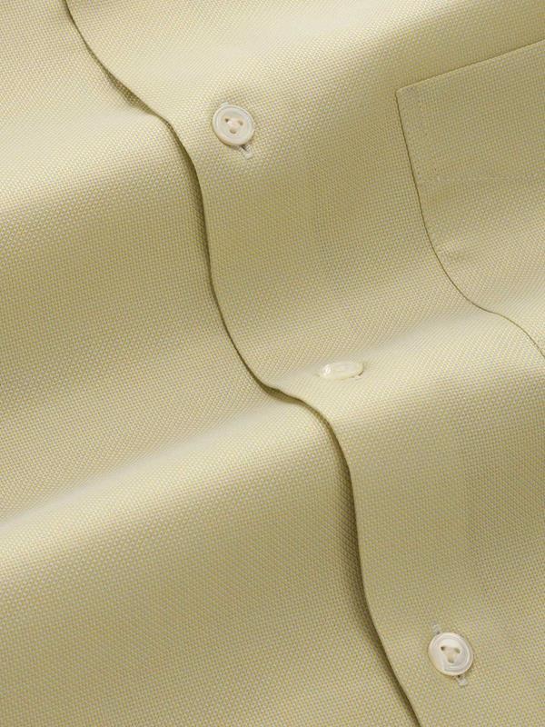 Marzeno Mint Solid Full sleeve single cuff Tailored Fit Semi Formal Dark Cotton Shirt