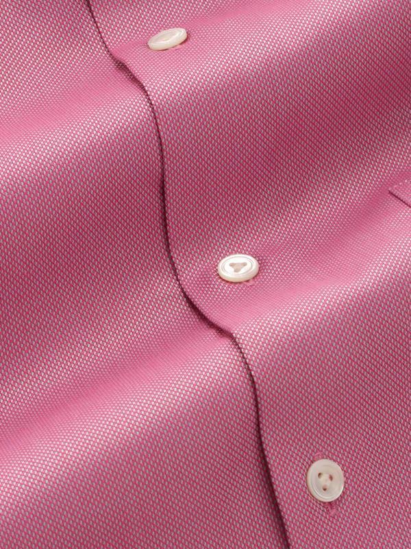 Marzeno Rose Solid Full sleeve single cuff Tailored Fit Semi Formal Dark Cotton Shirt