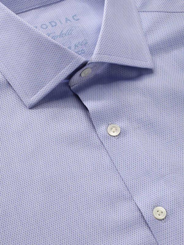 Carletti Sky Solid Full sleeve single cuff Classic Fit Classic Formal Cotton Shirt