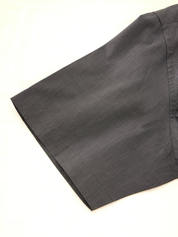 Fil A Fil Black Solid Half  Sleeve Classic Fit Semi Formal Dark Cotton Shirt