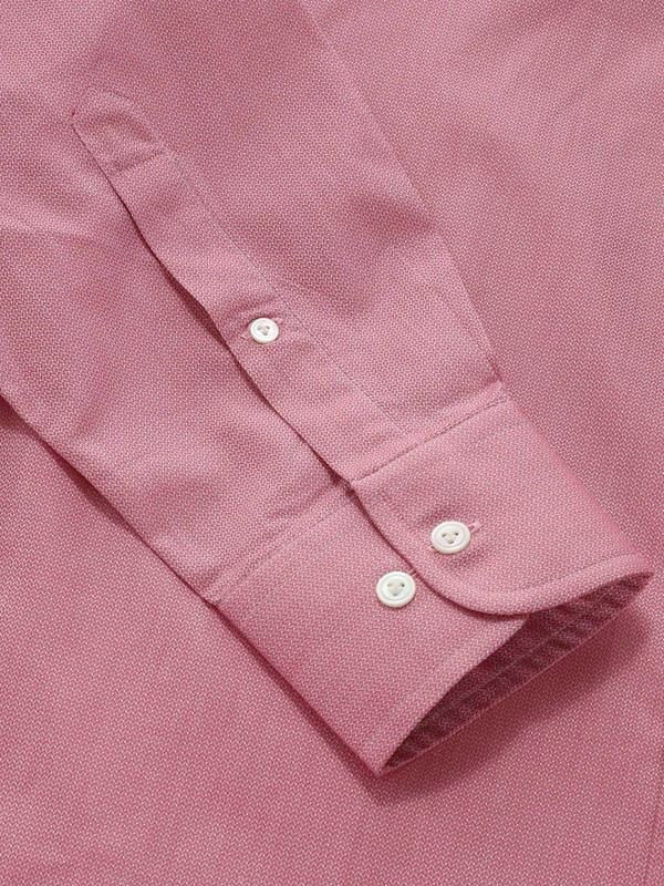 Roreto Rose Solid Full sleeve single cuff Classic Fit Semi Formal Cotton Shirt
