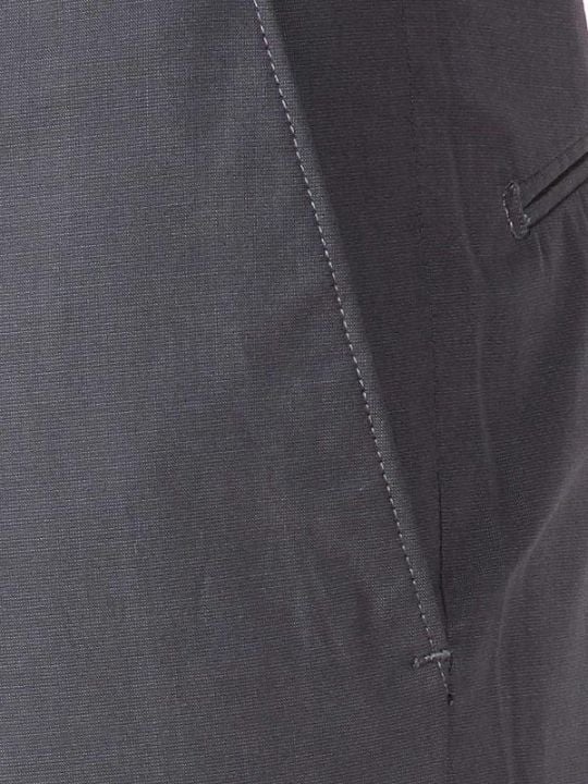 Pollone Dark Grey Tailored Fit Trouser